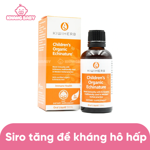 Siro tăng đề kháng hô hấp KiwiHerb Organic Echinature