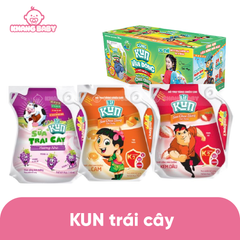 Sữa tươi KUN sữa trái cây 110ml