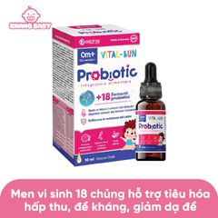 Men vi sinh Vital Bun Probiotic 10ml 0m+