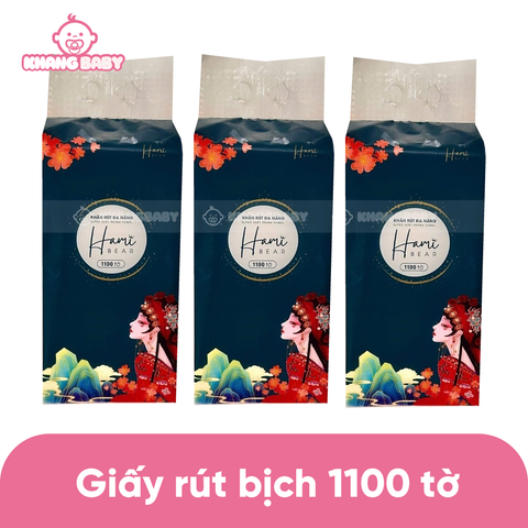 Khăn giấy rút Hami 1100 tờ