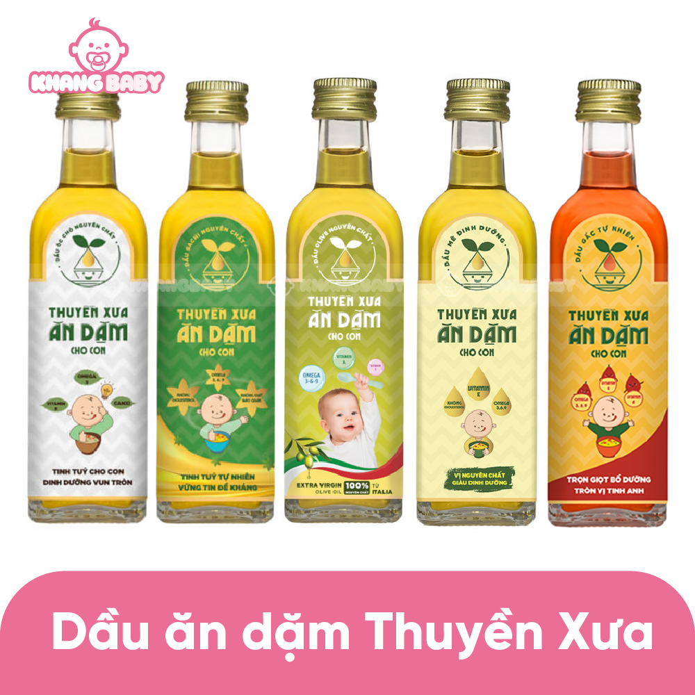 Dầu ăn dặm Thuyền Xưa 65ml