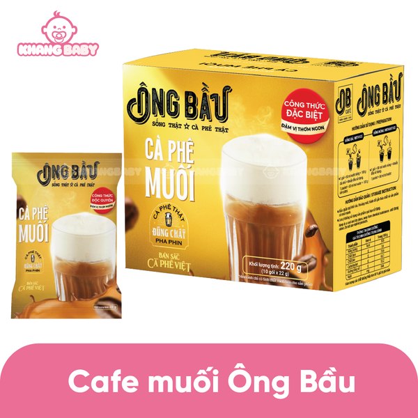Cà phê muối Ông Bầu