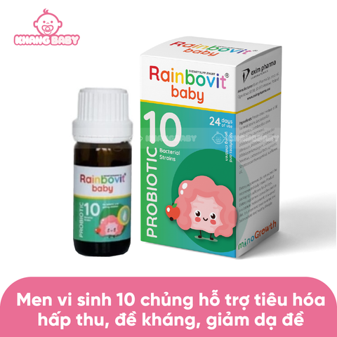Men 10 chủng Rainbovit Baby