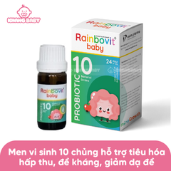 Men 10 chủng Rainbovit Baby