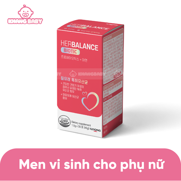Men vi sinh HerBalance Biotic cho phụ nữ
