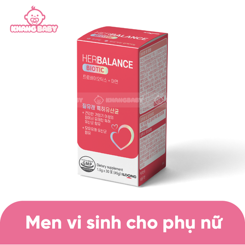 Men vi sinh HerBalance Biotic cho phụ nữ