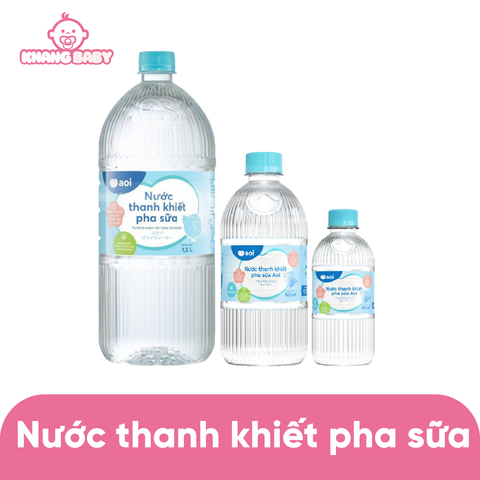 Nước thanh khiết pha sữa Aoi