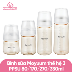 Bình sữa Moyuum PPSU thế hệ 3