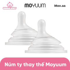Núm bình sữa Moyuum Movaa Natural Fit