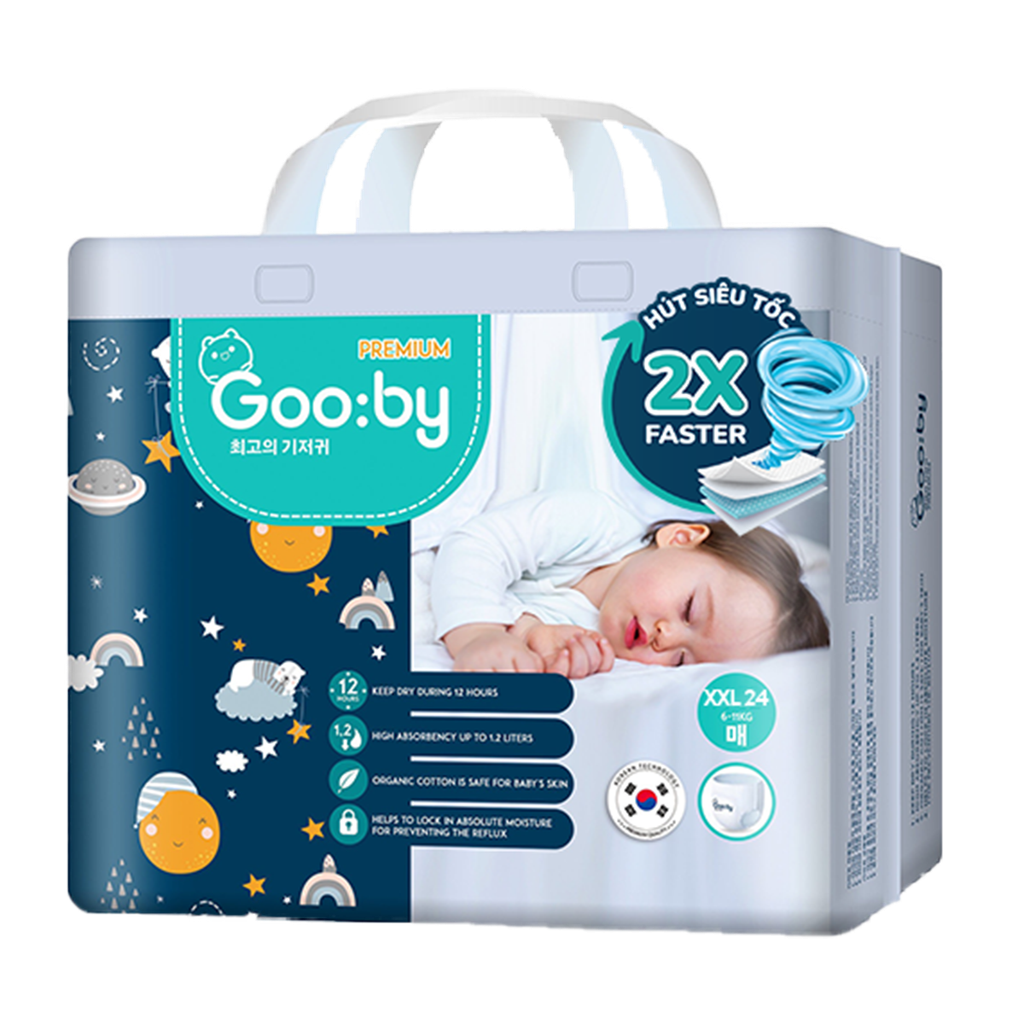 Bỉm đêm Gooby Premium