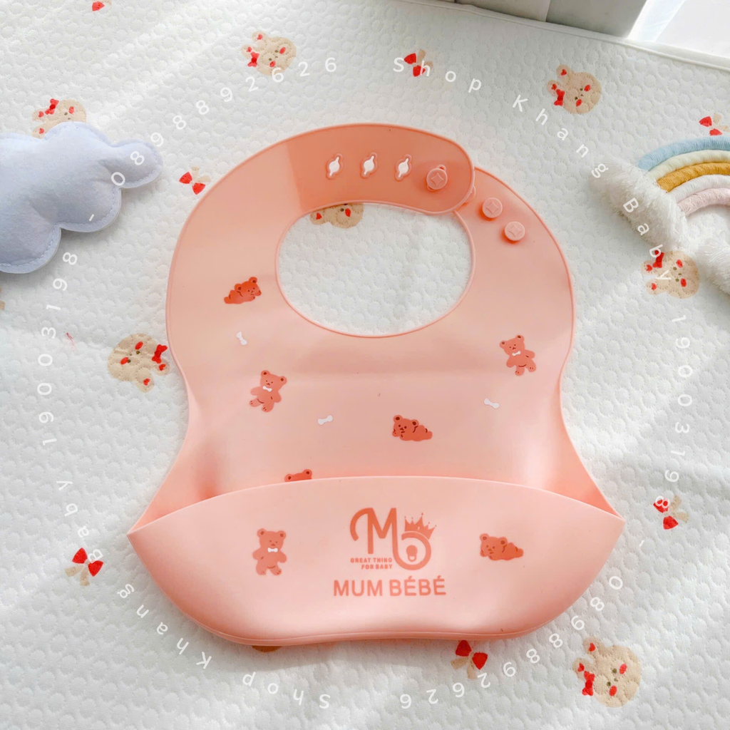Yếm silicone Mumbebe