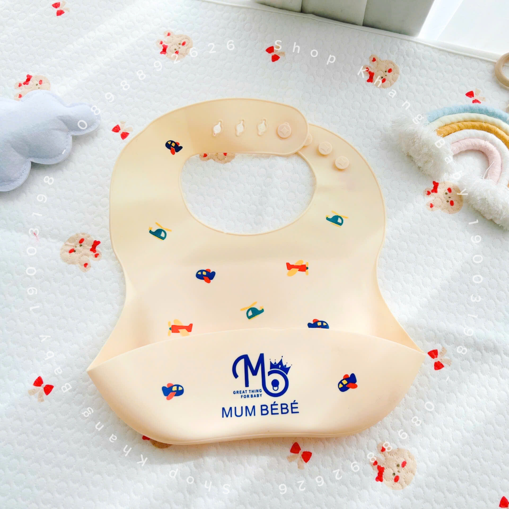 Yếm silicone Mumbebe