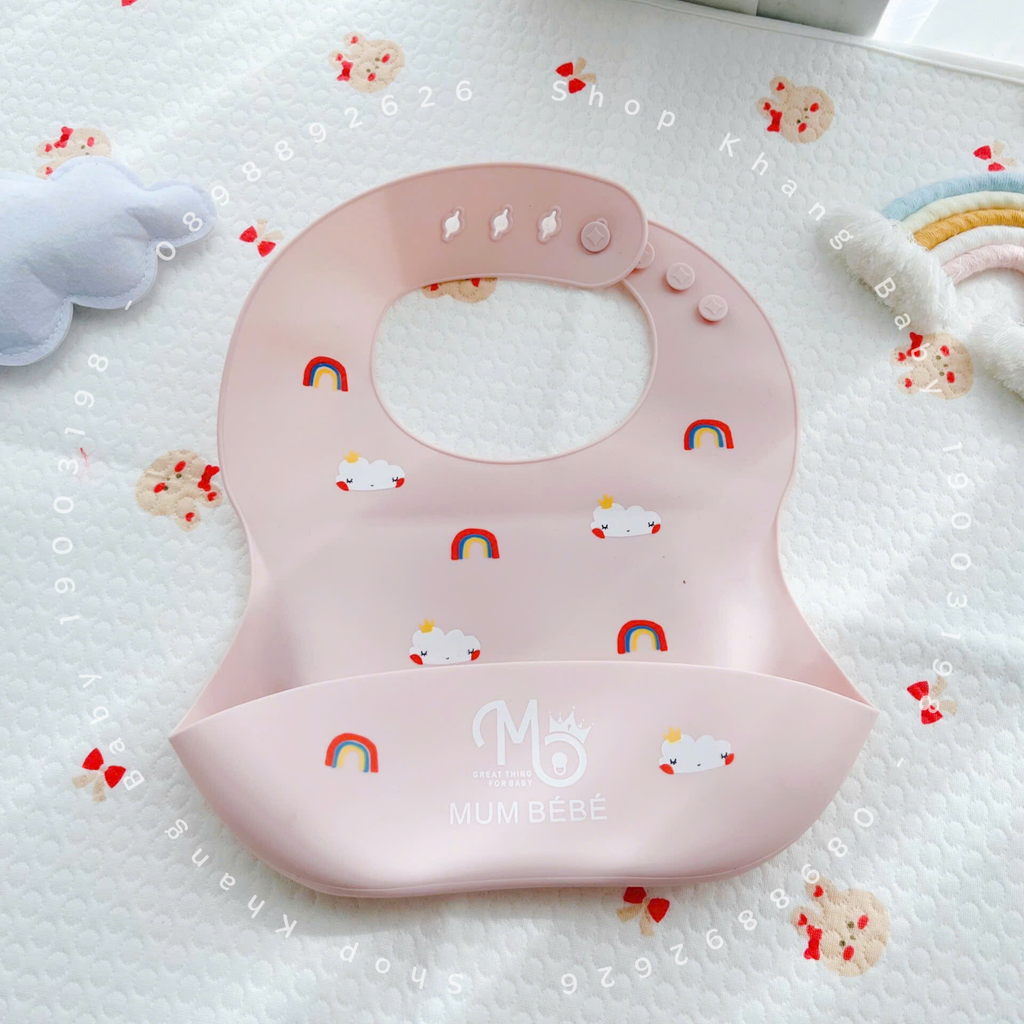 Yếm silicone Mumbebe