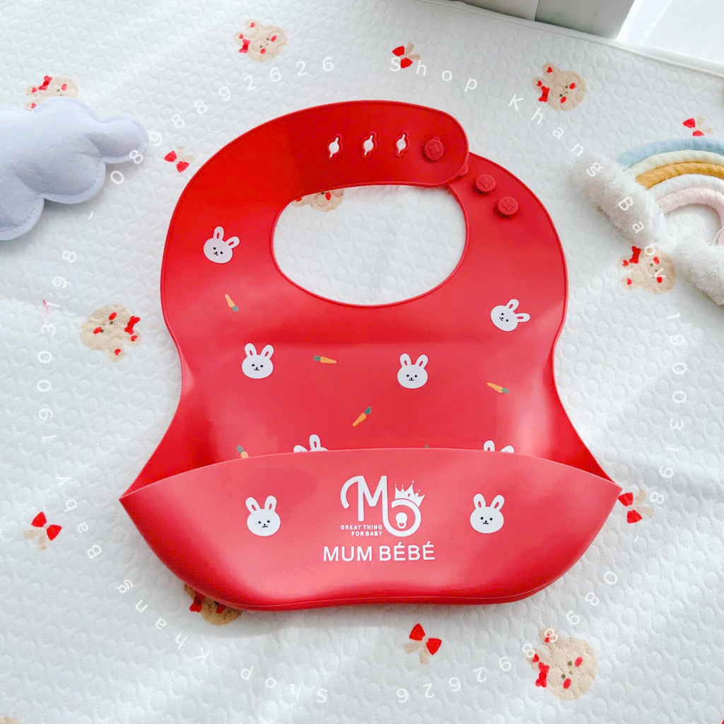 Yếm silicone Mumbebe
