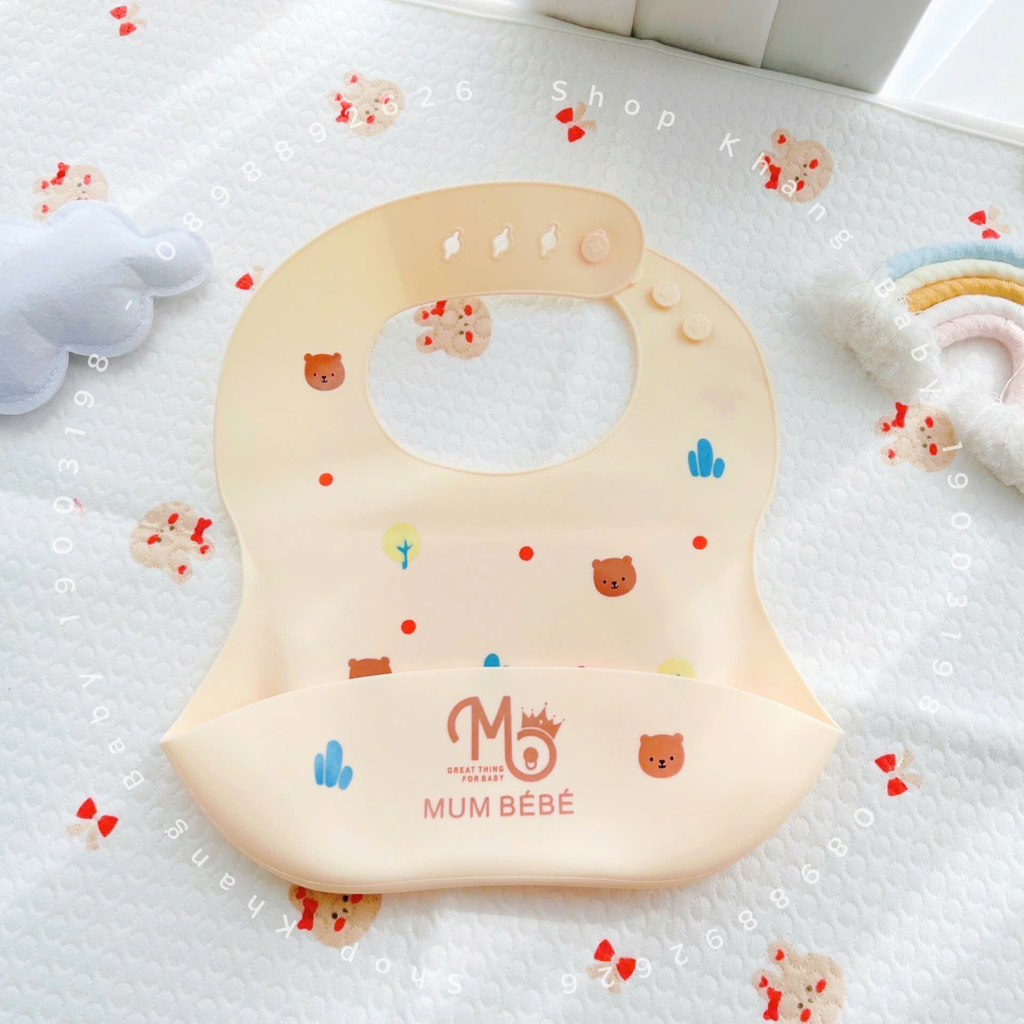 Yếm silicone Mumbebe
