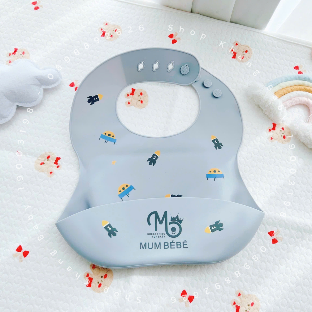 Yếm silicone Mumbebe