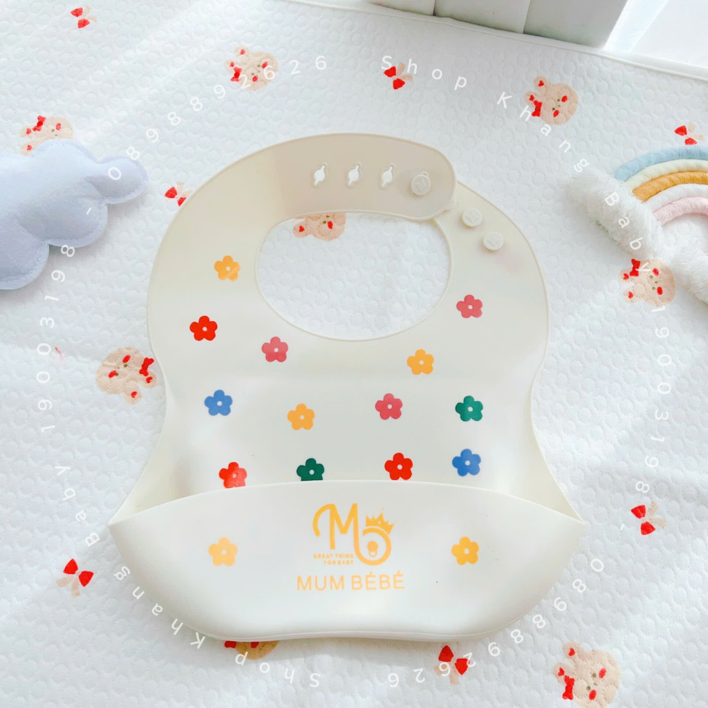Yếm silicone Mumbebe