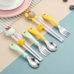 Set thìa dĩa đũa vịt