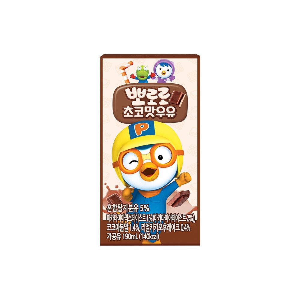 Sữa nước dinh dưỡng Pororo 190ml 1Y+