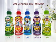 Sữa uống trái cây Pororo đóng chai