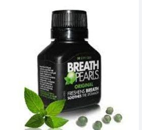 Viên ngậm thơm miệng Breath pearls 50 viên của Úc