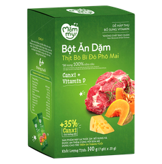 Bột ăn dặm Măm My 6M+