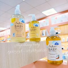 Sữa tắm gội Shea Moisture Baby Mỹ 384ml