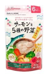 Cháo gạo Matsuya Nhật 60g 6M+