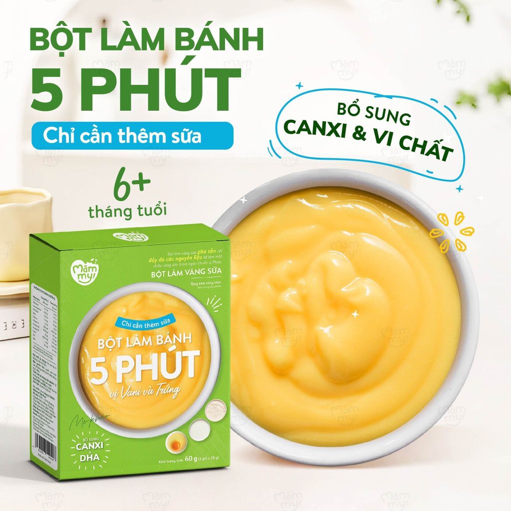 Bột làm bánh Măm my 5 phút