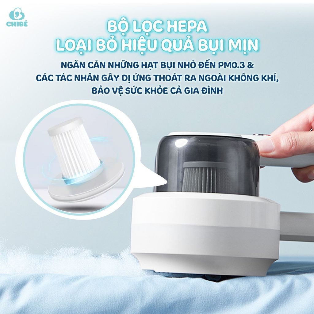Máy hút bụi giường đệm Chibe