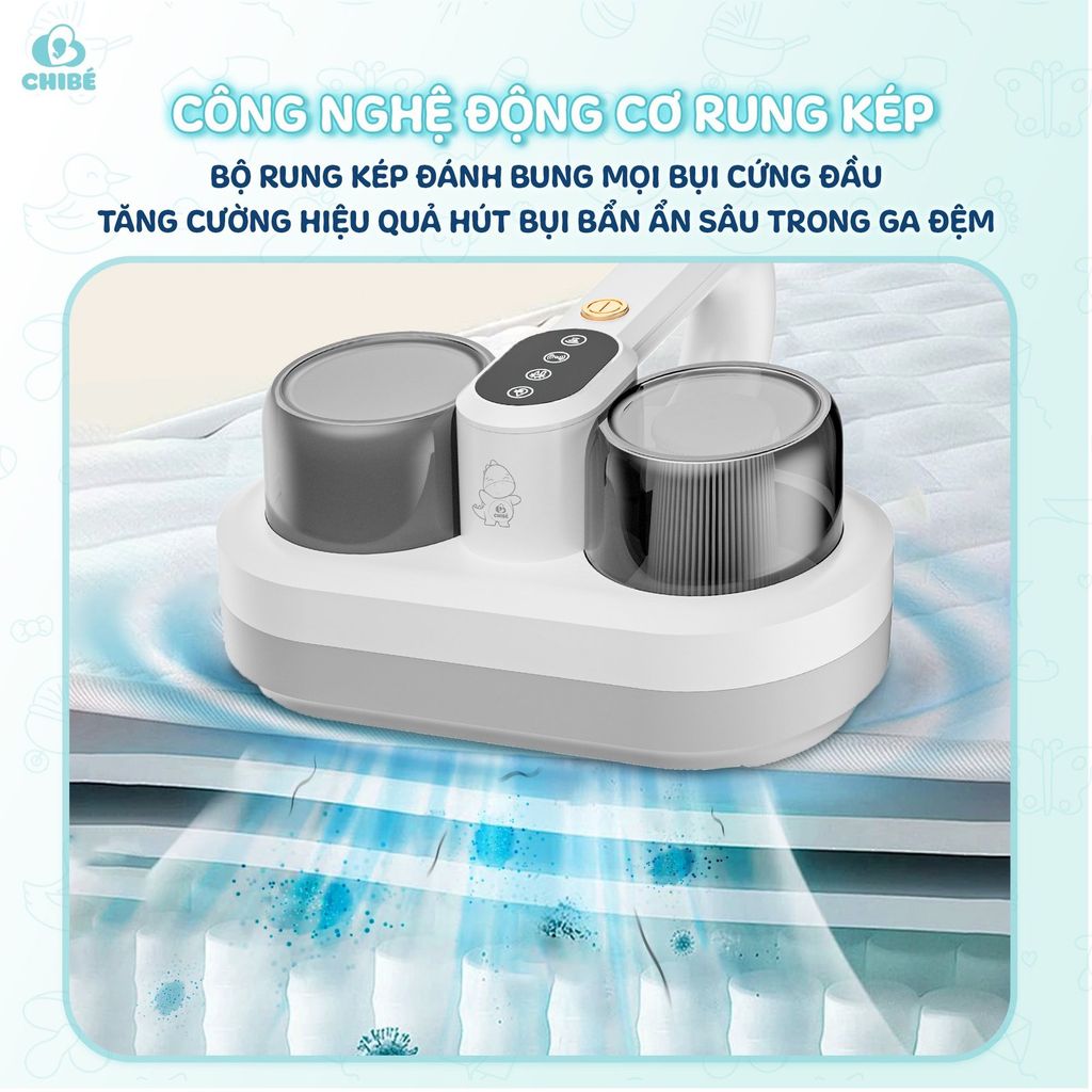 Máy hút bụi giường đệm Chibe