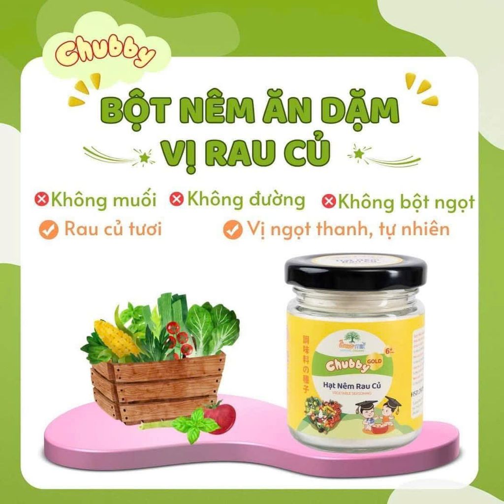 Hạt nêm ăn dặm Chubby