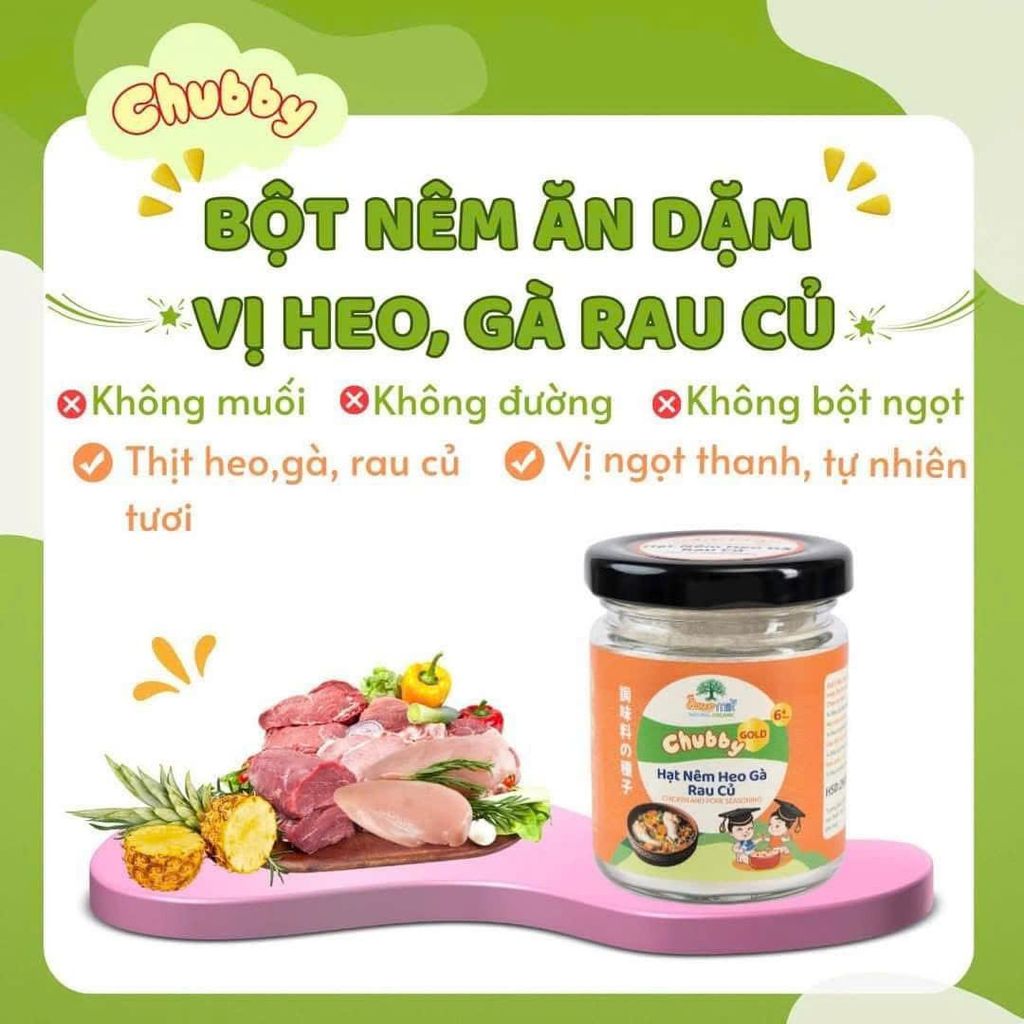 Hạt nêm ăn dặm Chubby