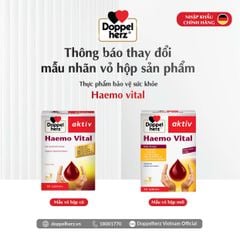Haemo Vital Doppelherz bổ sung sắt 10Y+
