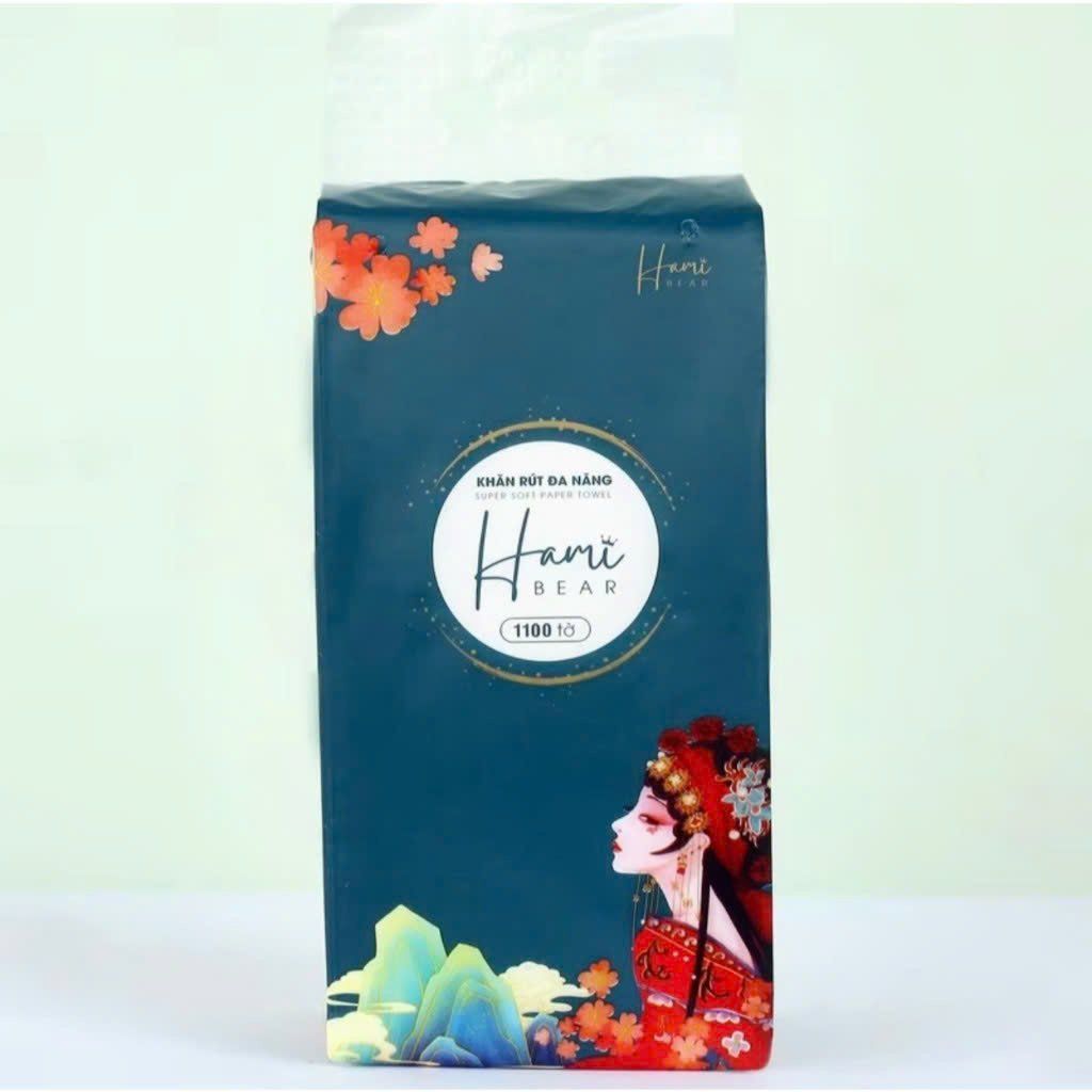 Khăn giấy rút Hami 1100 tờ