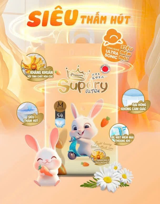 Bỉm Supdry Ultra Premium