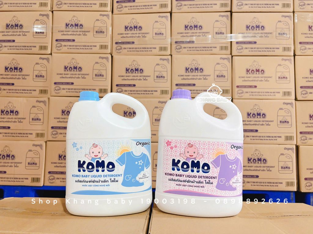 Nước giặt sinh học KOMO can 3L