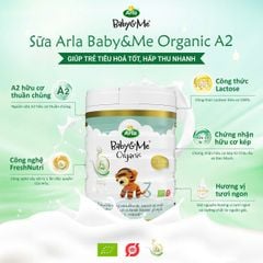 Sữa Arla Baby&Me A2 Organic 600g