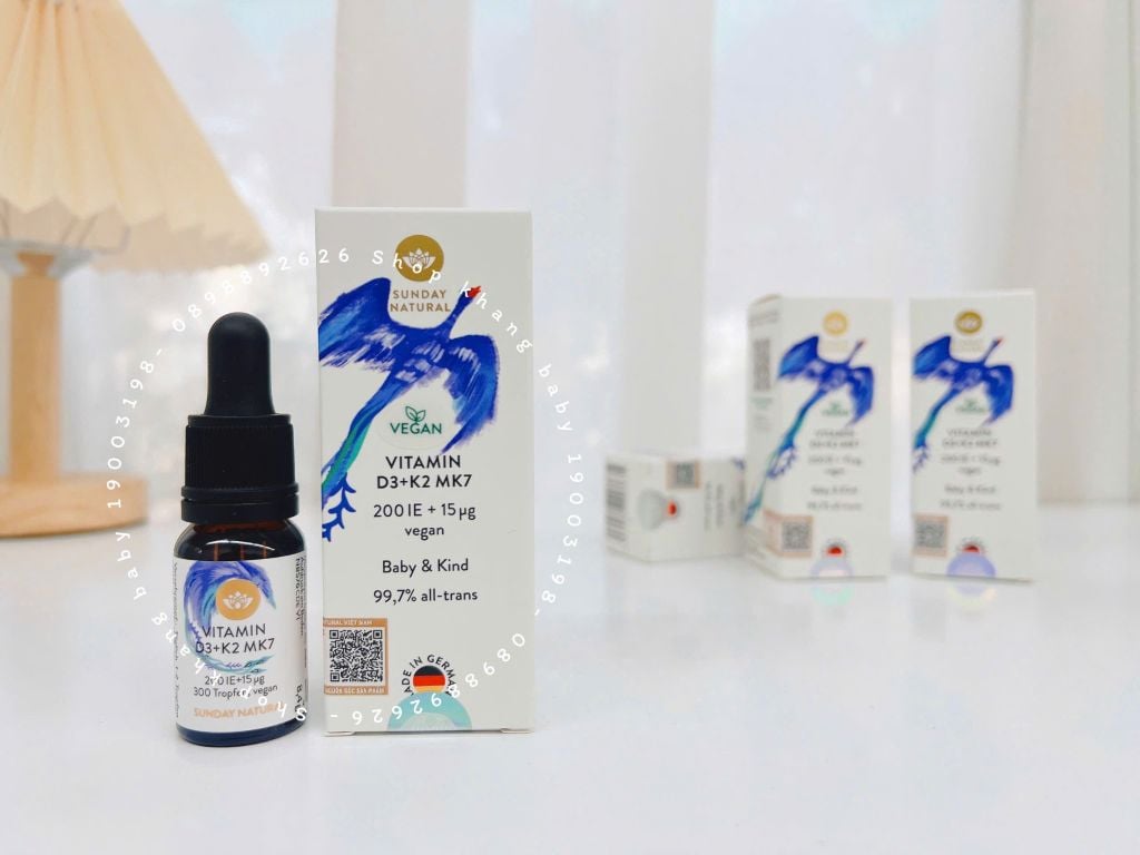 Vitamin D3K2 MK7 Đức (Mẫu Mới)