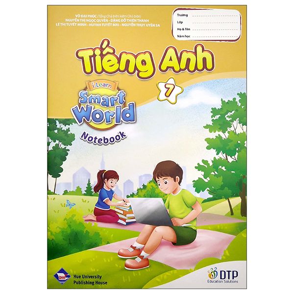 Tiếng Anh 7 I-Learn Smart World - Notebook