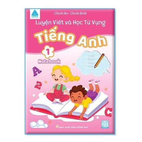 Combo Sách Luyện Viết Và Học Từ Vựng Tiếng Anh 1.2.3 - Notebook- Bộ 3 Cuốn