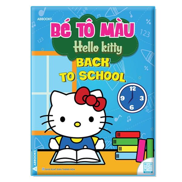 Bé Tô Màu - Hello Kitty - Combo 4 cuốn
