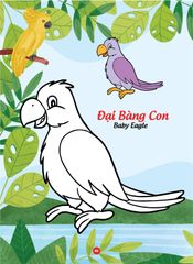 Sách - Bé tô màu và học tiếng anh theo chủ đề - Các loài chim