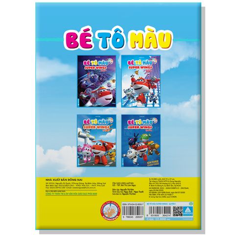 Bé Tô Màu super Wing Tập 1