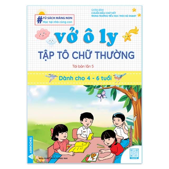 Bộ Tập Viết: Tủ Sách Măng Non – Học Tại Nhà Cùng Con