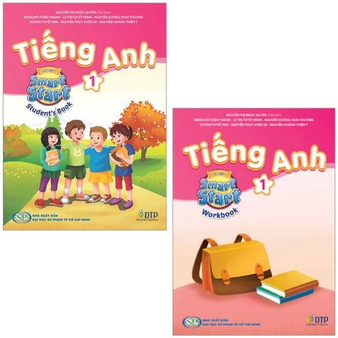 Combo Sách Tiếng Anh 1 I-Learn Smart Start - Student's Book + Workbook  - Bộ 2 Cuốn