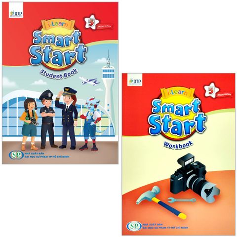 Combo Sách Tiếng Anh 5 I-Learn Smart Start - Special Edition - Student's Book + Workbook  - Bộ 2 Cuốn