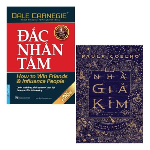 Combo Sách Đắc Nhân Tâm + Nhà Giả Kim (Bộ 2 Cuốn)