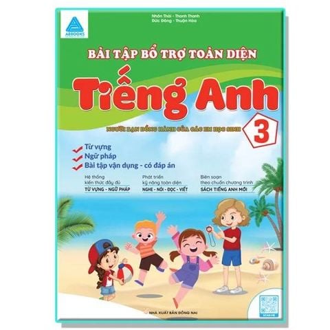 Combo Tiếng Anh 3 - Bài Tập Bổ Trợ Toàn Diện - Luyện Viết Và Học Từ Vựng - Bộ 2 Cuốn