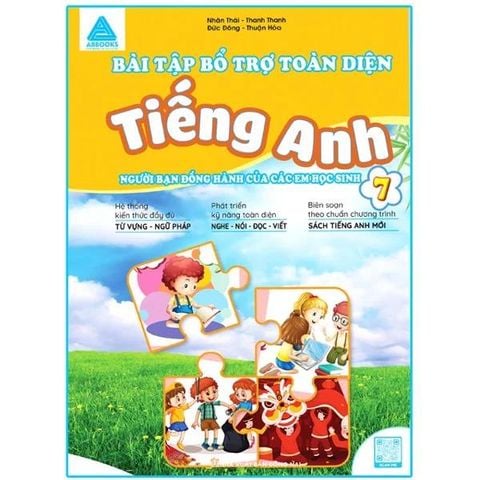 Combo Sách  Bài Tập Bổ Trợ Toàn Diện -Luyện Viết Và Học Từ Vựng Tiếng Anh 7 - Bộ 2 Cuốn